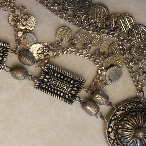 Metal Bellydance Coin Belt main image 4